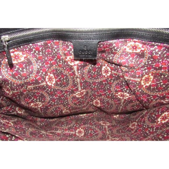 gucci top handle punch top blackchrome patent leat - Picture 2 of 12